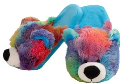 My Pillow Pets Peaceful Bear Slippers 1 My Pillow Pets Peaceful Bear Slippers
