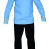 Ukonic Star Trek Adult Spock Officer Uniform Blue Pajama Set