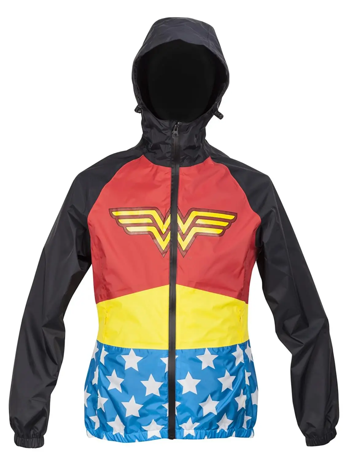 Ukonic DC Comics Wonder Woman Zip Raincoat For Women | Wind And Waterproof Jacket 1 Ukonic DC Comics Wonder Woman Zip Raincoat For Women | Wind And Waterproof Jacket