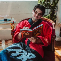 Ukonic Star Trek: The Original Series Waffle-Weave Cotton Adult Robe | Red Operations 12 Ukonic Star Trek: The Original Series Waffle-Weave Cotton Adult Robe | Red Operations -Hoodies Sales RBF 13142 CE