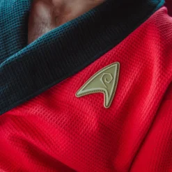 Ukonic Star Trek: The Original Series Waffle-Weave Cotton Adult Robe | Red Operations 13 Ukonic Star Trek: The Original Series Waffle-Weave Cotton Adult Robe | Red Operations -Hoodies Sales RBF 13142 CF