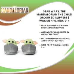 Ukonic Star Wars: The Mandalorian The Child Grogu 3D Slippers -Hoodies Sales RBF 16365 CGR
