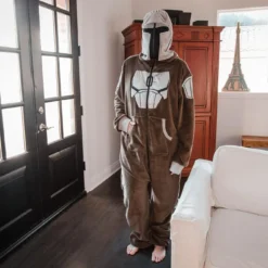 Ukonic Star Wars: The Mandalorian, Bounty Hunter Unisex Onesie For Adults -Hoodies Sales RBF 16457 CC