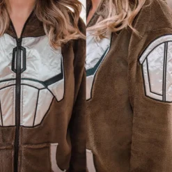 Ukonic Star Wars: The Mandalorian, Bounty Hunter Unisex Onesie For Adults -Hoodies Sales RBF 16457 CE