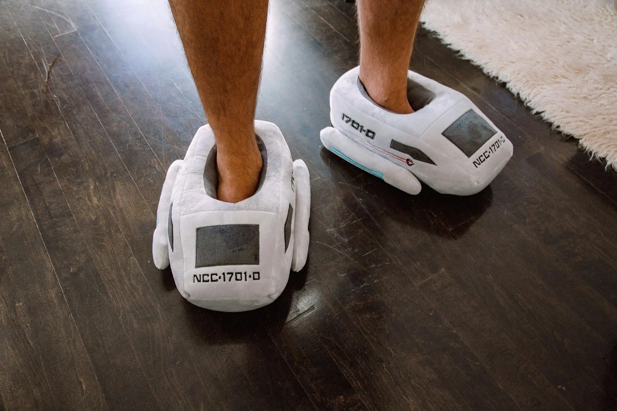 Ukonic Star Trek: The Next Generation Shuttlecraft 3D Slippers For Adults 3 Ukonic Star Trek: The Next Generation Shuttlecraft 3D Slippers For Adults - Image 3