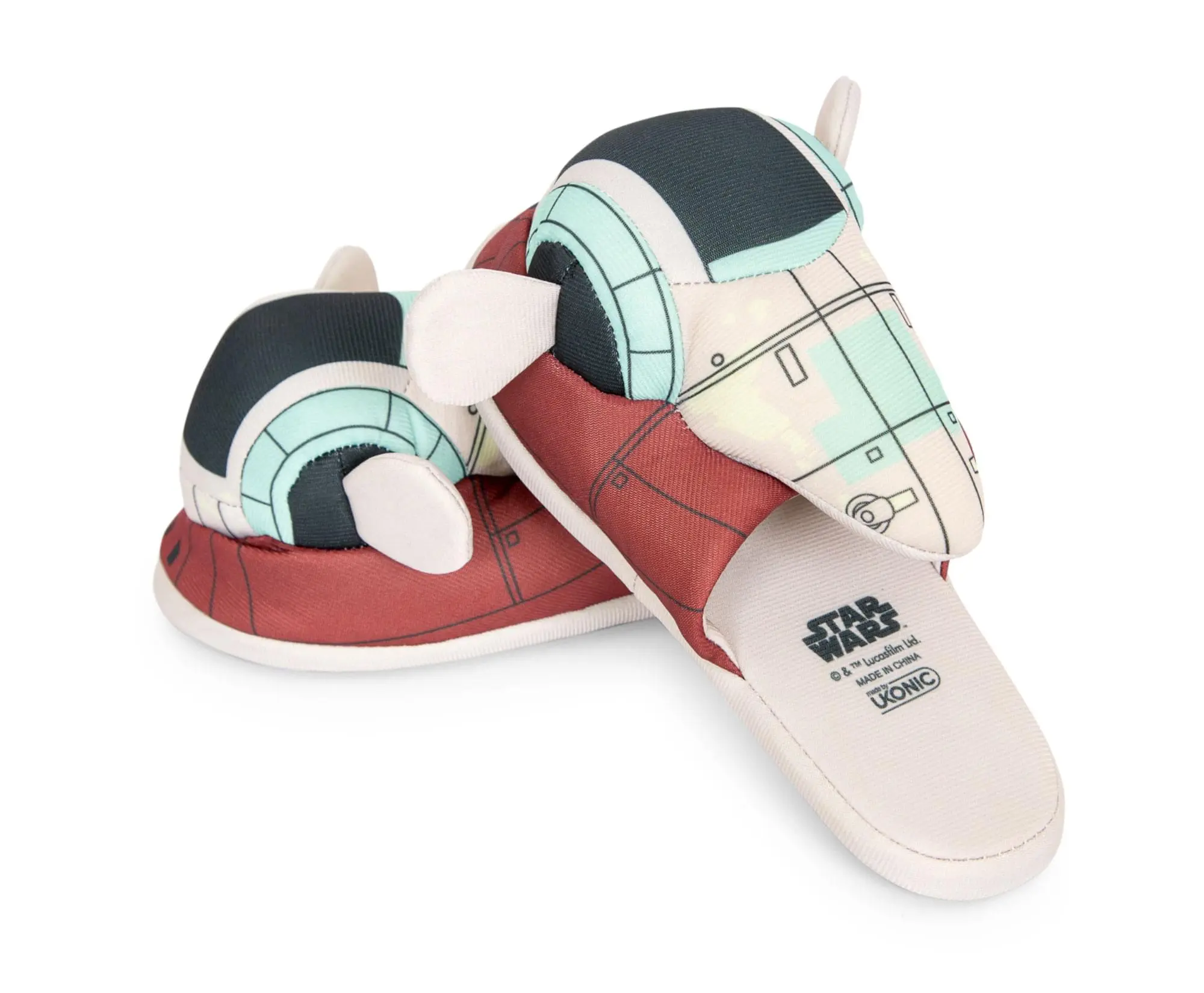 Ukonic Star Wars Boba Fett Firespray Gunship Unisex Slippers For Adults 2 Ukonic Star Wars Boba Fett Firespray Gunship Unisex Slippers For Adults - Image 2