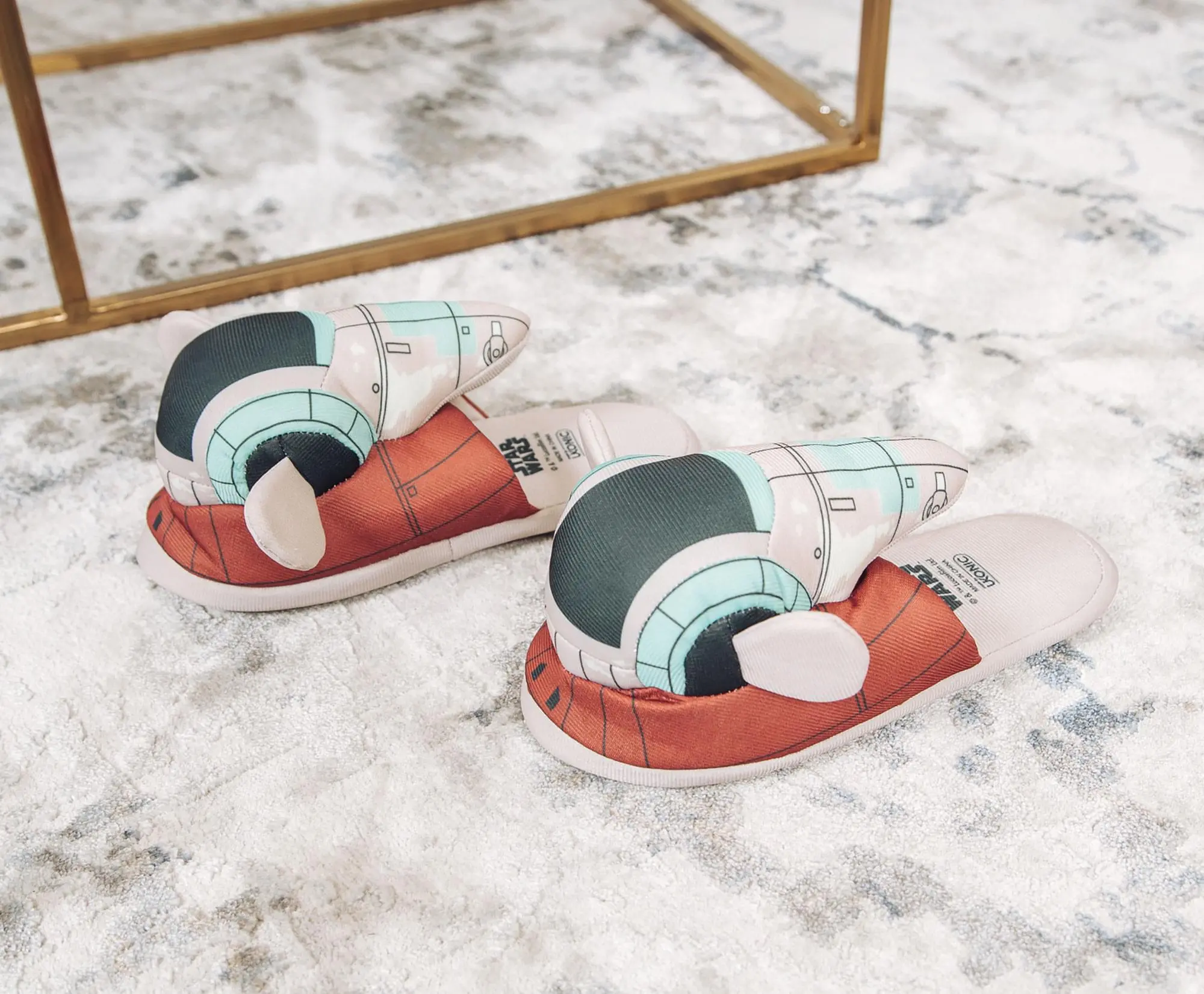 Ukonic Star Wars Boba Fett Firespray Gunship Unisex Slippers For Adults 4 Ukonic Star Wars Boba Fett Firespray Gunship Unisex Slippers For Adults - Image 4