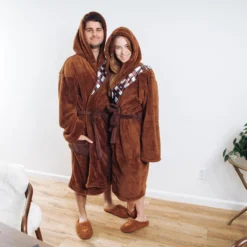 Ukonic Star Wars Chewbacca Robe And Slipper Set For Adults -Hoodies Sales RBF 17001 CF
