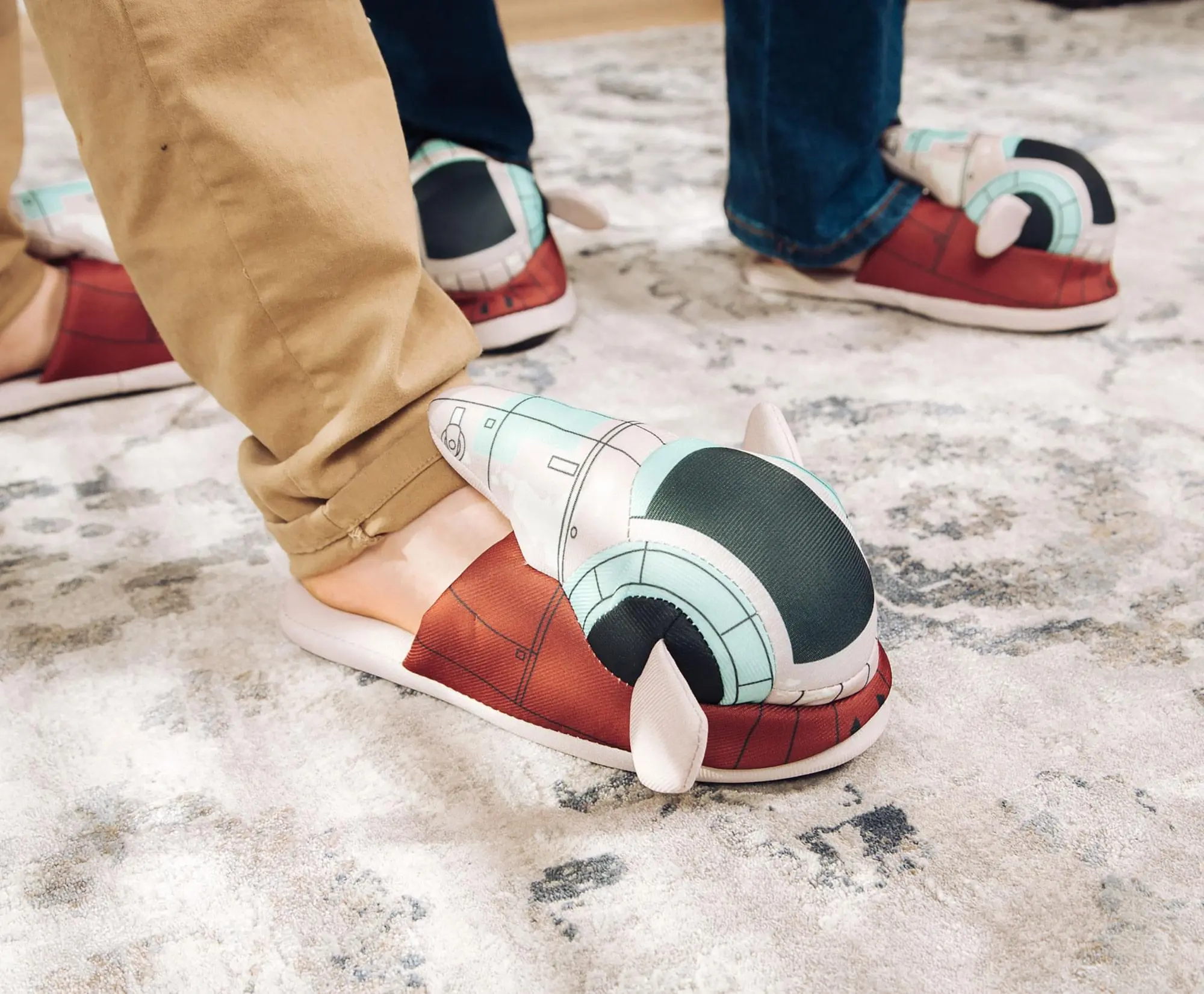 Ukonic Star Wars Boba Fett Firespray Gunship Unisex Slippers For Adults 11 Ukonic Star Wars Boba Fett Firespray Gunship Unisex Slippers For Adults - Image 11