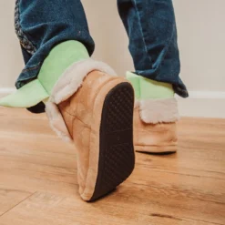 Ukonic Star Wars: The Mandalorian Grogu Women's Boot Slippers -Hoodies Sales RBF 17436 CD