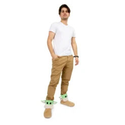 Ukonic Star Wars: The Mandalorian Grogu Women's Boot Slippers -Hoodies Sales RBF 17437 CB