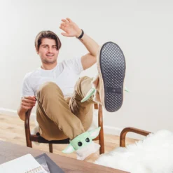 Ukonic Star Wars: The Mandalorian Grogu Women's Boot Slippers -Hoodies Sales RBF 17437 CE