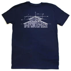 Ripple Junction Home Improvement Logo Men's Navy T-Shirt