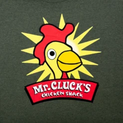 Ripple Junction Lost "Mr. Cluck's Chicken" Men's Green T-Shirt -Hoodies Sales RPJ LOAS2014L CD