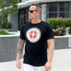 Ripple Junction Scrubs "Sacred Heart Hospital" Men's Black T-Shirt -Hoodies Sales RPJ S6AS2001L CF