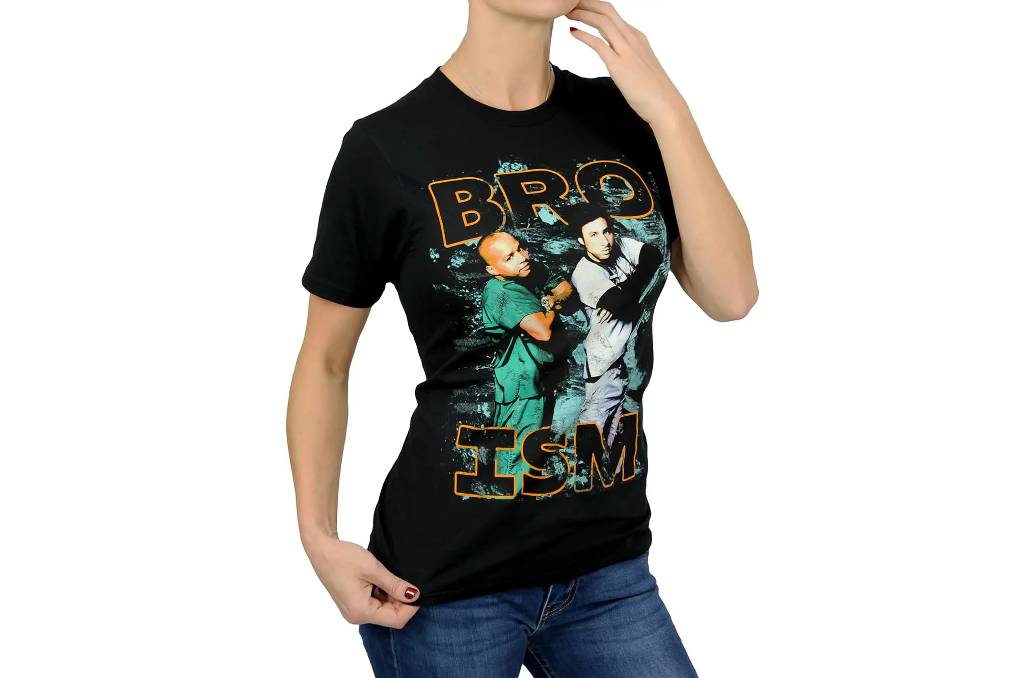 Ripple Junction Official Scrubs Bro-ism Adult T-Shirt - Black 3 Ripple Junction Official Scrubs Bro-ism Adult T-Shirt - Black - Image 3