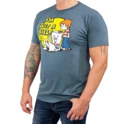 Ripple Junction Schoolhouse Rock! "I'm Just A Bill" Men's Grey T-Shirt -Hoodies Sales RPJ SCAS2055L CB