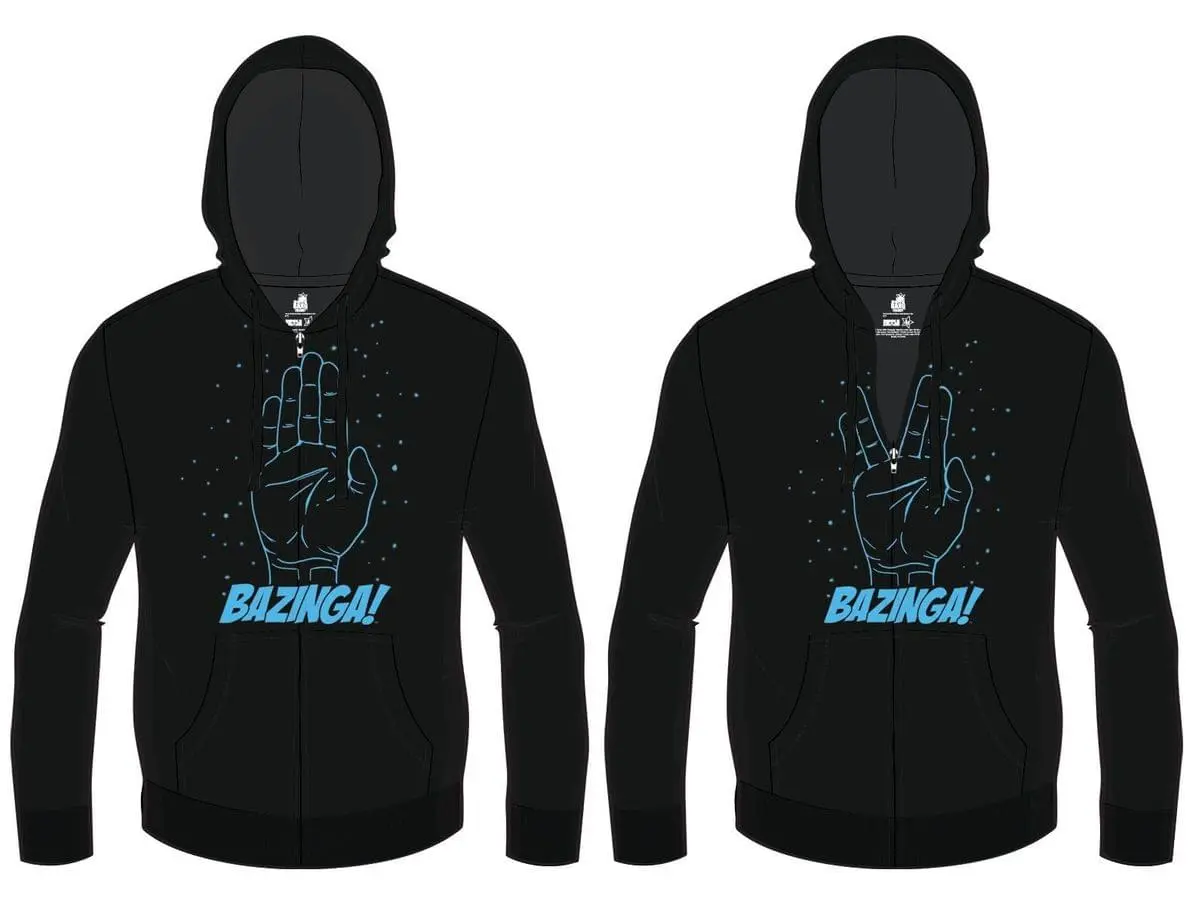 Ripple Junction Big Bang Theory Bazinga Spock Hand Adult Hoodie Sweatshirt 1 Ripple Junction Big Bang Theory Bazinga Spock Hand Adult Hoodie Sweatshirt