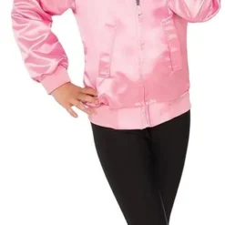 Rubies Grease Girls Black Stretch Leggings Costume Child