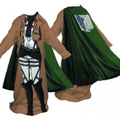 Surreal Entertainment Attack On Titan Mikasa Survey Corps Fleece Cozy