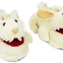 Toy Vault Monty Python Rabbit With Big Teeth Slippers