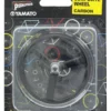 Yamato PEDAL ID 1/9 Scale Bicycle Build-Up Model - Tri-Spoke Composite Wheel Set #A