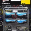 Yamato Pedal Id 1:9 Scale Bicycle: Saddle Set: Blue