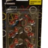 Yamato Pedal Id Crank With Pedal Set Anodized Look Red