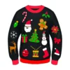 Forum Novelties Ugly Christmas Icon Adult Sweater